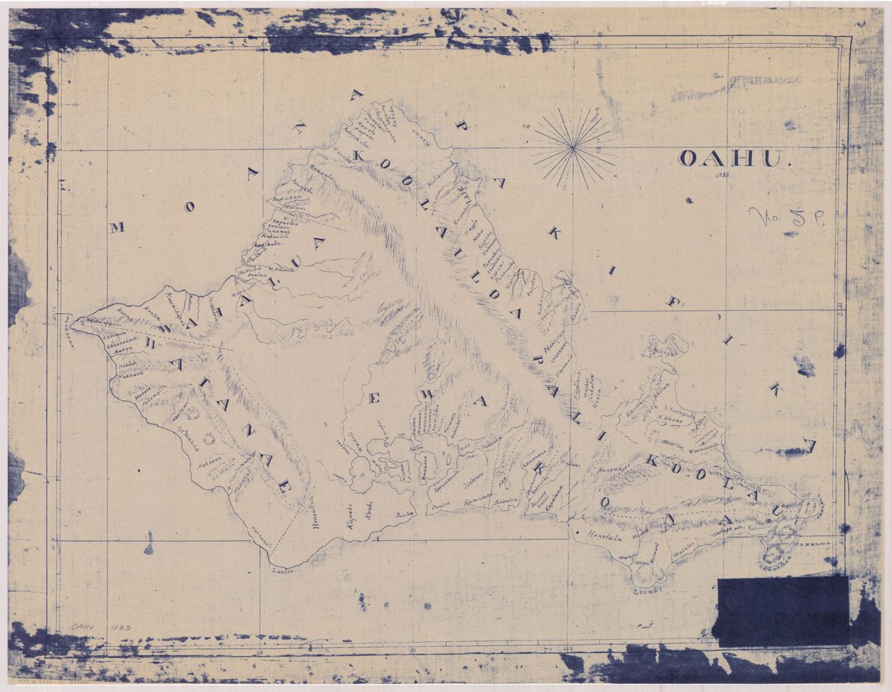 1833 Oahu (place names)