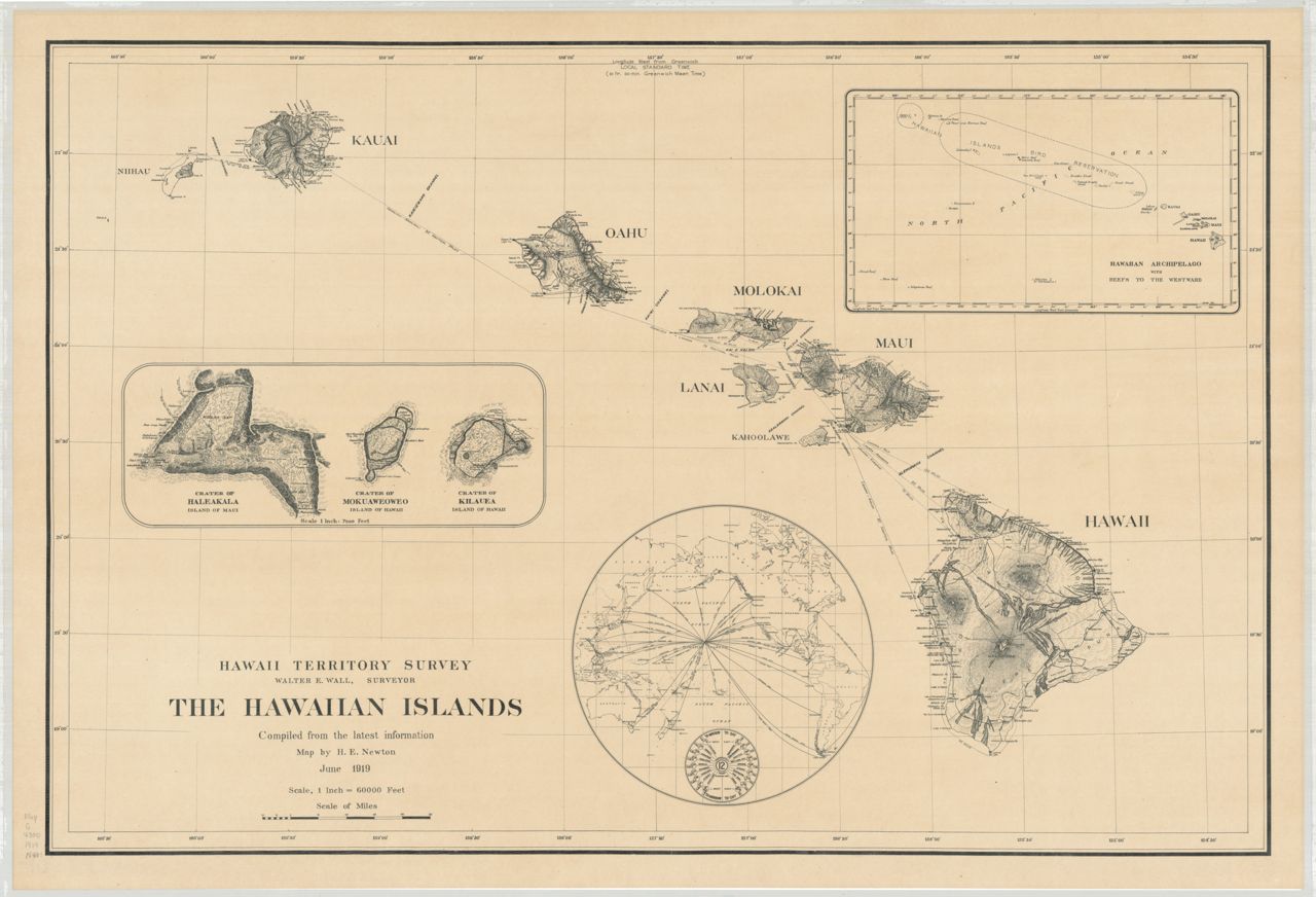 1919 The Hawaiian Islands (Newton)