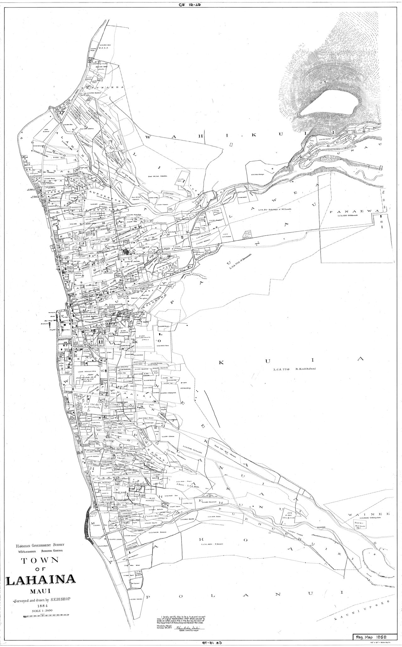 1884 Lahaina Town