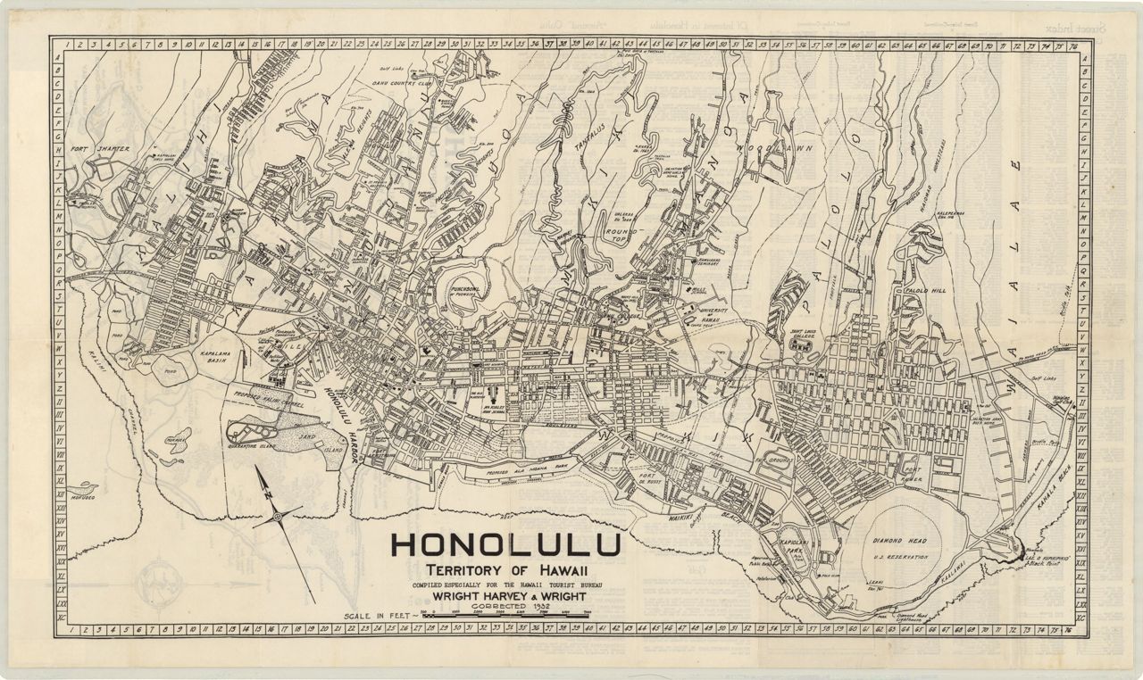 1932 Honolulu, Territory of Hawaii (Wright)